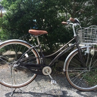 execity シティサイクル 黒27インチ