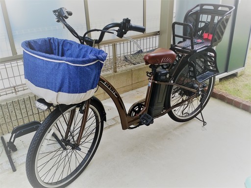 シマノ製6段変速機＆26インチ電動自転車 2016年購入