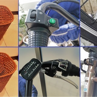 シマノ製6段変速機＆26インチ電動自転車 2016年購入