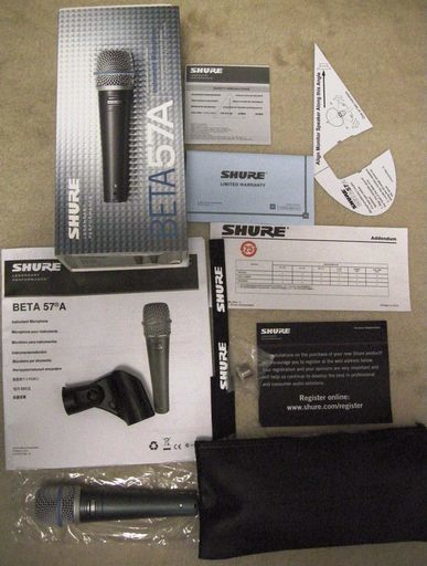 エフェクター、PA機器 SHURE BETA57A