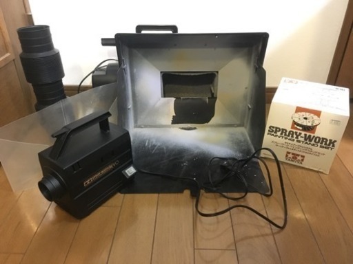 タミヤ  コンプレッサー・ペインティングブース等