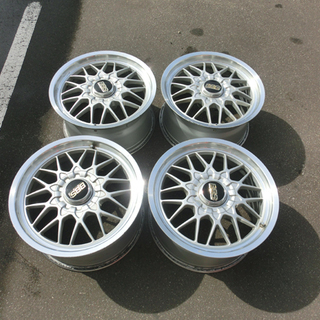 札幌 引き取り BBS ホイール RG140 17インチ 4本セット 中古品(Ｙ)