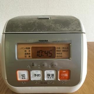 ＜終了＞炊飯器 3合 TOSHIBA RC-5RS