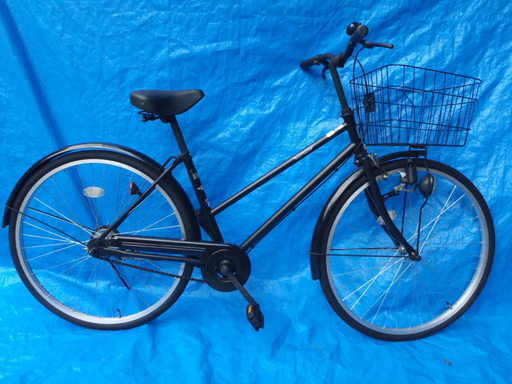 終了　キレイ！ギア無しのシティサイクル　中古自転車　121