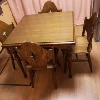 高級 飛騨家具 WINDS 太平 ダイニングセット