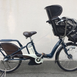 中古 電動自転車 新基準 前後子供乗せ ブリヂストン アンジェリーノ