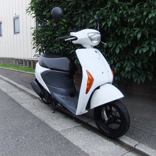 スズキ　レッツ5　中古実動車　タイヤ前後新品　バッテリー新品　オイル交換済み　書類有り①