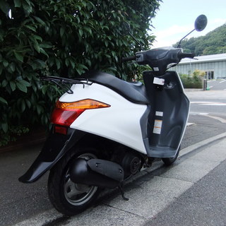 スズキ　レッツ5　中古実動車　タイヤ前後新品　バッテリー新品　オイル交換済み　書類有り①