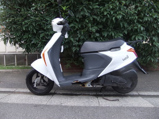 スズキ レッツ5 バッテリー新品 オイル新品 スズキ レッツ5 実動車