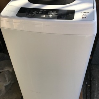 【取引完了】2015年 HITACHI 5.0kg 日立 洗濯機...
