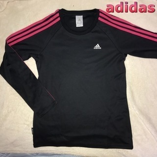 adidas レディース長袖シャツ (Ｌサイズ)