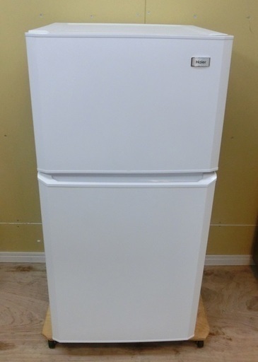 【販売終了しました。ありがとうございます。】Haier　2ドア　冷凍冷蔵庫　JR-N106H　2015年製　中古品
