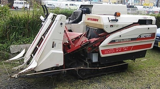 コンバイン　三菱　レセルダ　MC120