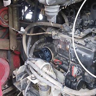 コンバイン　三菱　レセルダ　MC120