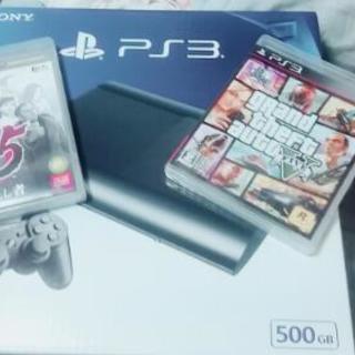 PS3 CECH-4300C 500GB+GTA5+龍が如く夢叶えし者