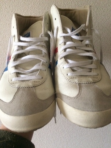 ☆美品☆オニツカタイガー MEXICO MID RUNNER メンズスニーカー