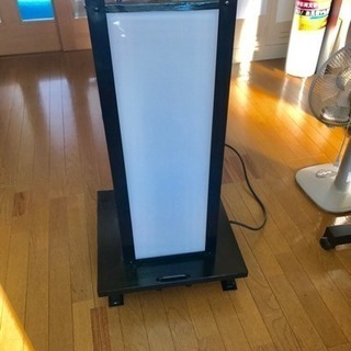 店舗等の行灯看板  電気点灯
