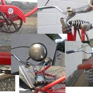 ★SCHWINN シュウィンビーチクルーザー1950年代前後・MADE IN USAモデルです。