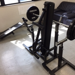 ベンチプレス台　セーフティー台　腹筋台　バーベルシャフト10キロ　バーベルプレート75キロ　セット