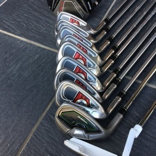 ゴルフ ドライバー アイアン パター レフティセット
