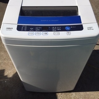 2013年製 アクア 6.0キロ 洗濯機