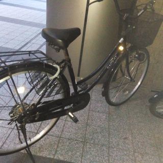 値下げ！黒いママチャリ 26インチ値下げ！