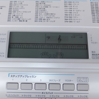 CASIO カシオ LK-208 HIKARI KEYBOARD 光ナビゲーション