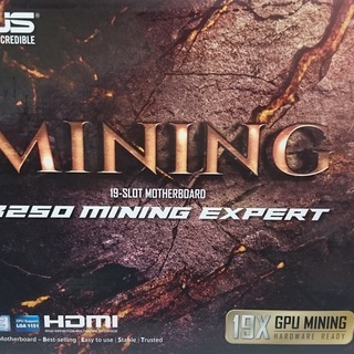 新品未使用マイニング用ボード　ASUS B250 mining ...