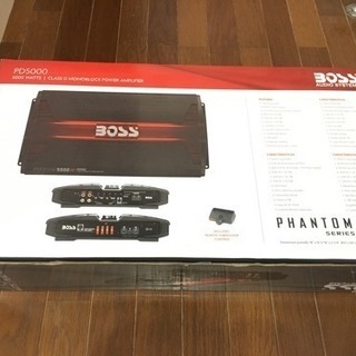 カーオーディオ 1chパワーアンプ 5000W BOSS