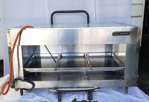 【大幅値下げ】ガス赤外線グリラー★リンナイ★うなぎ焼き機