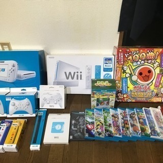 値下げしました！ WiiUプレミアム ソフト、コントローラーフルセット