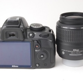 ◆新品級☆初心者、女性におすすめ◆ニコン Nikon D3100 手振れ付き純正レンズキット！届いてすぐ使える！撮影回数激少！代引き発送可能！送料、手数料無料！