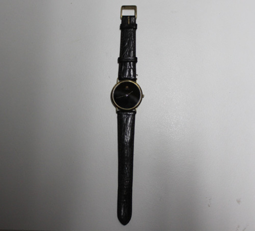 OMEGA De Ville ブラック クオーツ