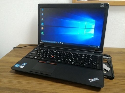 お取引中)第2世代Core-i3 ﾒﾓﾘ4GB HDD320G Office2016搭載 最新OS Windows10 i3/ﾒﾓﾘ4G/HDD320G/DVD-RW/無線LAN/Kingsoft Office2016 [Lenovo ThinkPad E520]