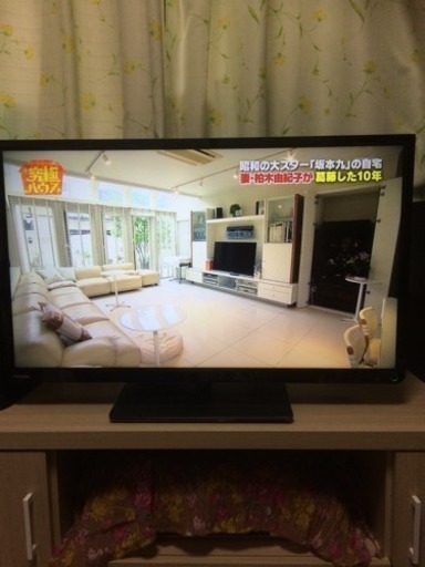 昨年購入！TOSHIBAテレビ 外付ハードディスク対応