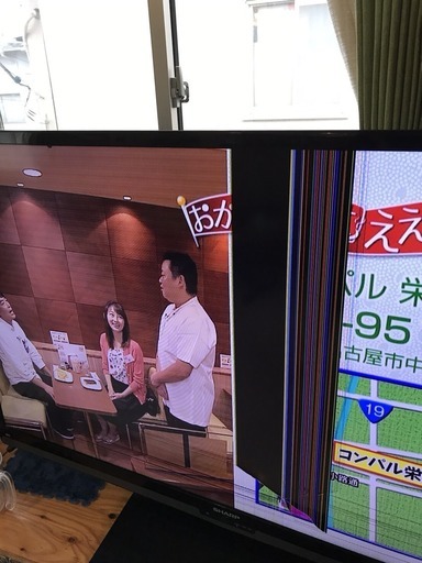 [取引中]SHARP AQUOS 60v ジャンク！