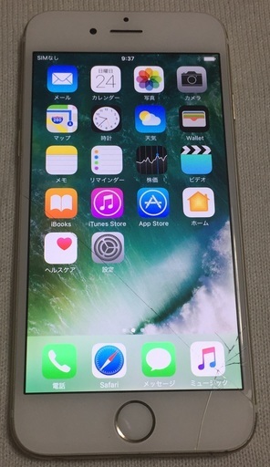 【ご成約済】iphone6（アイフォーン6）　Apple　シャンパンゴールド　softbank