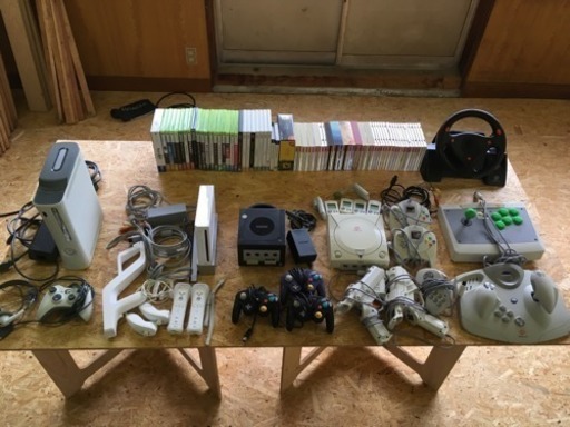 【まとめ売り】Xbox360、Wii、GC、DC、ソフト付き