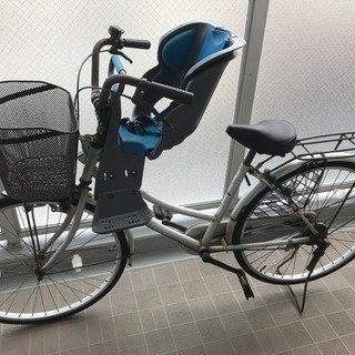 ルラビーフロントチャイルドシート付き自転車
