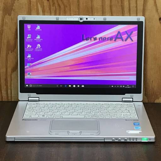 Let's Note CF-AX3 i5/SSD128/Office/Full HD/タッチパネル/リカバリー + SanDisk micro SD カード 128GB　Class10★送料無料★