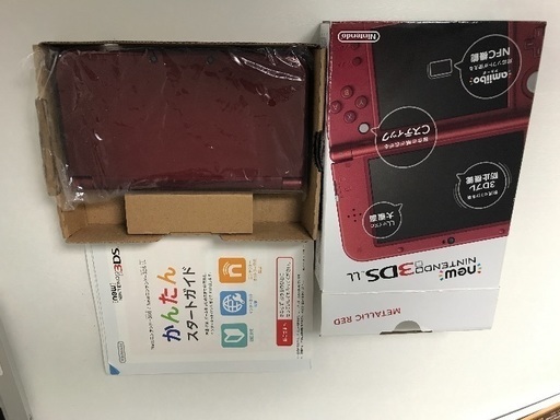【交渉中】3DS.  LL.  メタリックレッド