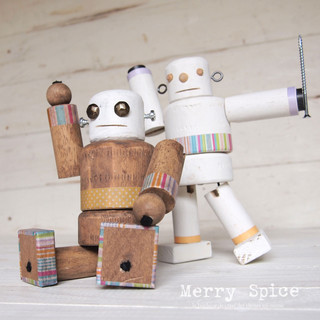 【作って遊ぼう!】木のロボットづくり