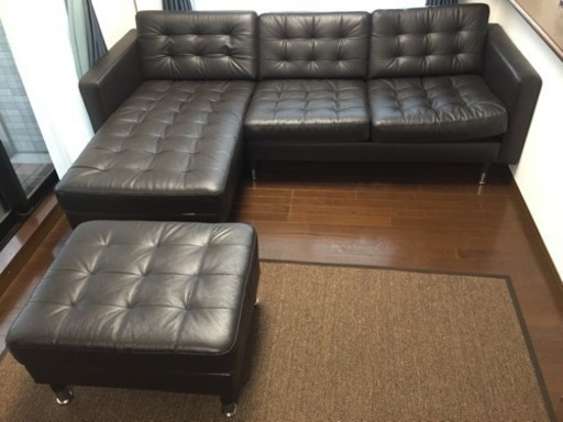 IKEA アームソファチェア 黒 ほぼ新品 | procomm.ca