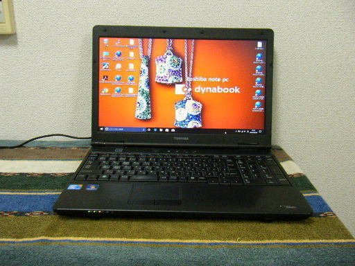 東芝 dynabook/高性能Core i5/MS Office2016/HDD250GB/メモリ4GB/DVDマルチ/Wi-Hi/Win10/リカバリメディア付