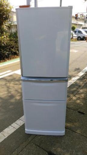 三菱 ノンフロン冷凍冷蔵庫 MR-C34Y-W