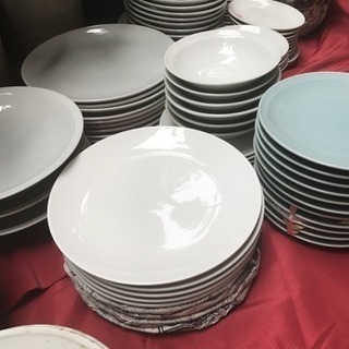 店舗閉店 業務用中華大皿、大椀一式