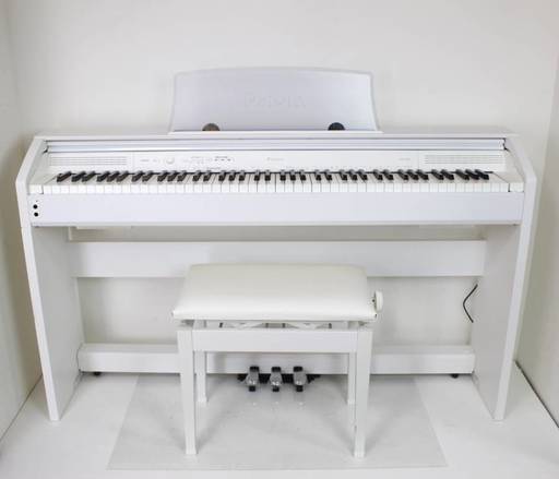 美品】動作OK Casio/カシオ PX-760 Privia デジタル電子ピアノ 16年製 88鍵盤 椅子付k5230