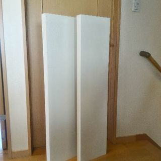 IKEAで購入した白い板２枚