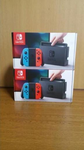 [送料無料] 新品未開封　ニンテンドースイッチネオンカラー２台