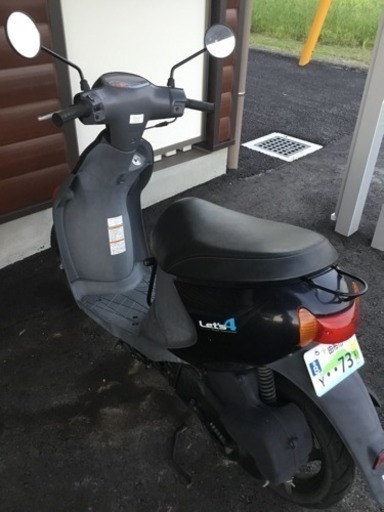 すぐに乗れます。スズキ レッツ4 スクーター 2401キロ
